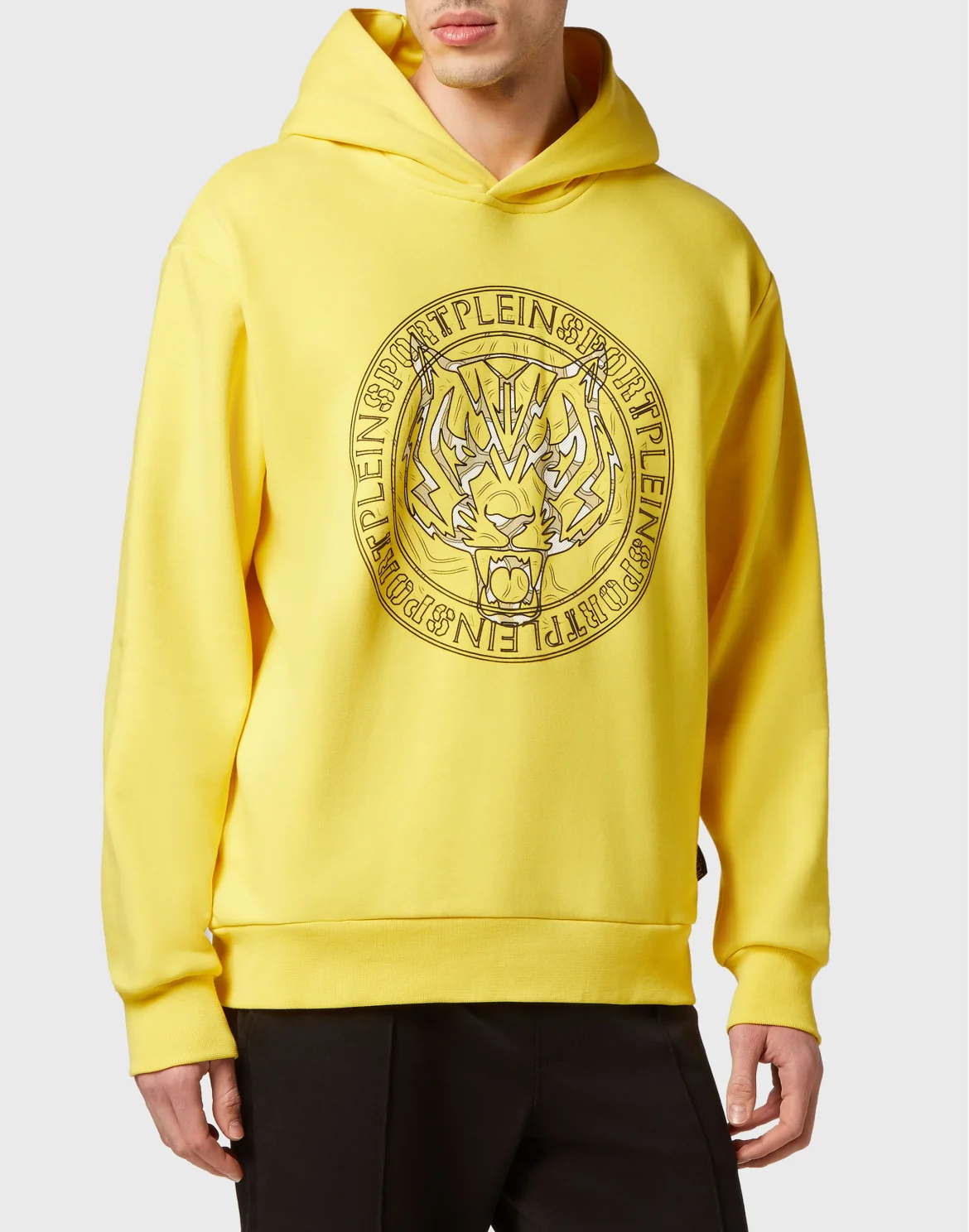 Hoodie Sweatshirt Tiger, цвет: Желтый