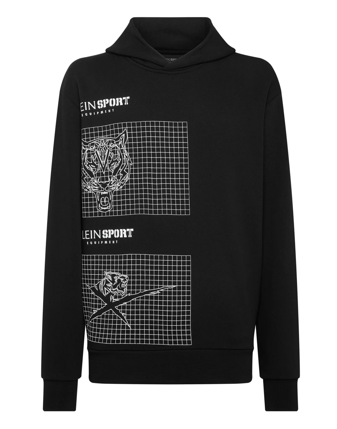 Hoodie Sweatshirt Tiger, цвет: Черный
