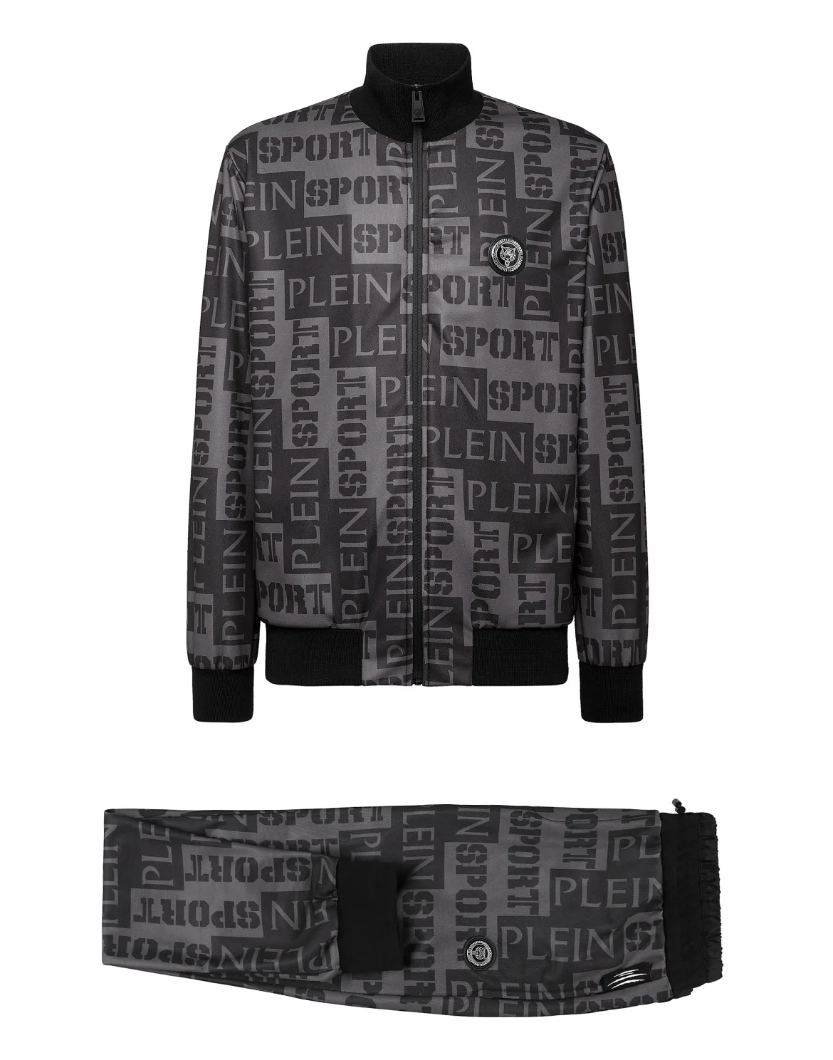 Jogging Tracksuit:Top/Trousers, цвет: Черный
