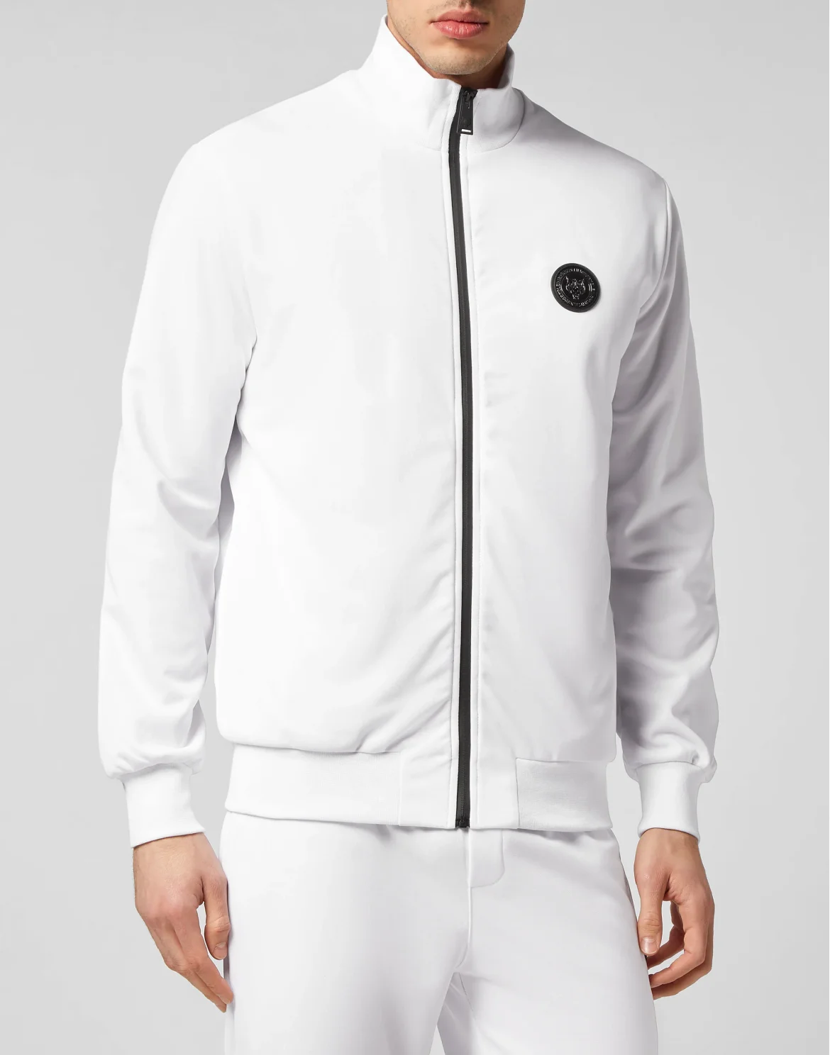 Jogging Tracksuit:Top/Trousers Tiger, цвет: Черный