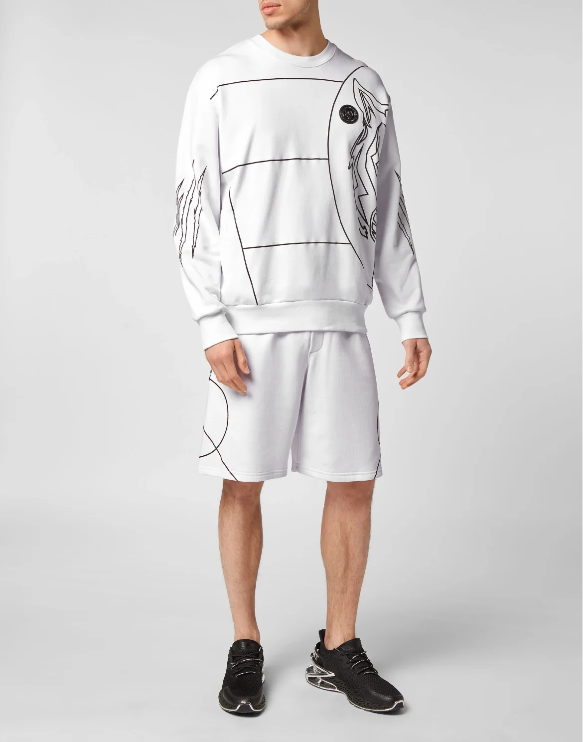 Sweatshirt LS Tiger, цвет: Черный