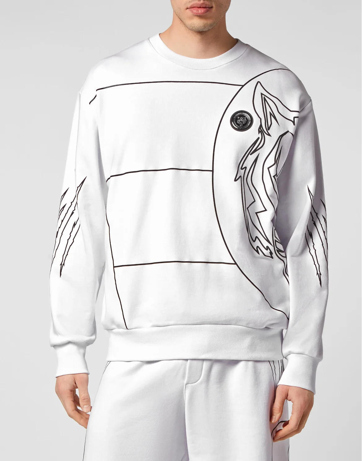 Sweatshirt LS Tiger, цвет: Черный