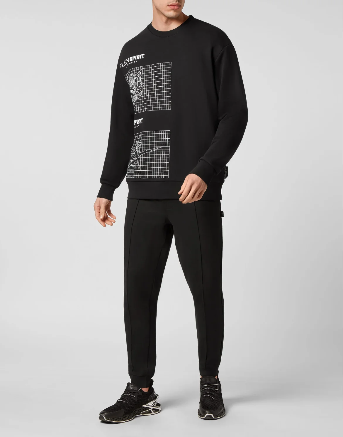 Sweatshirt LS Tiger, цвет: Черный