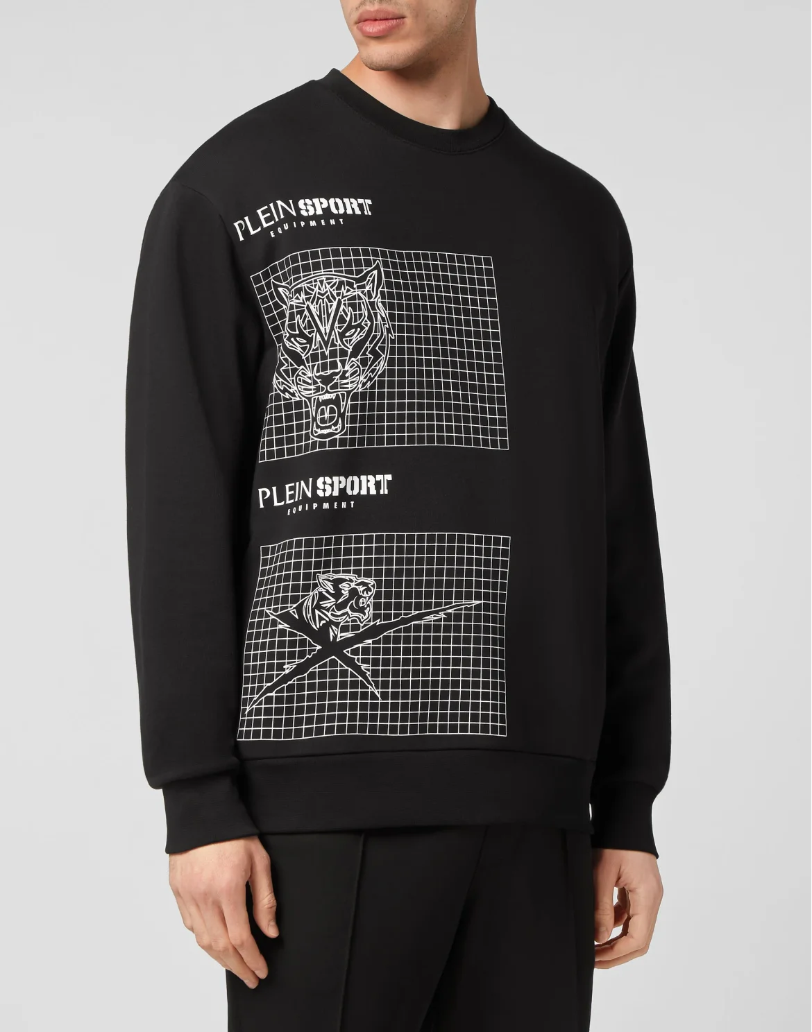 Sweatshirt LS Tiger, цвет: Черный