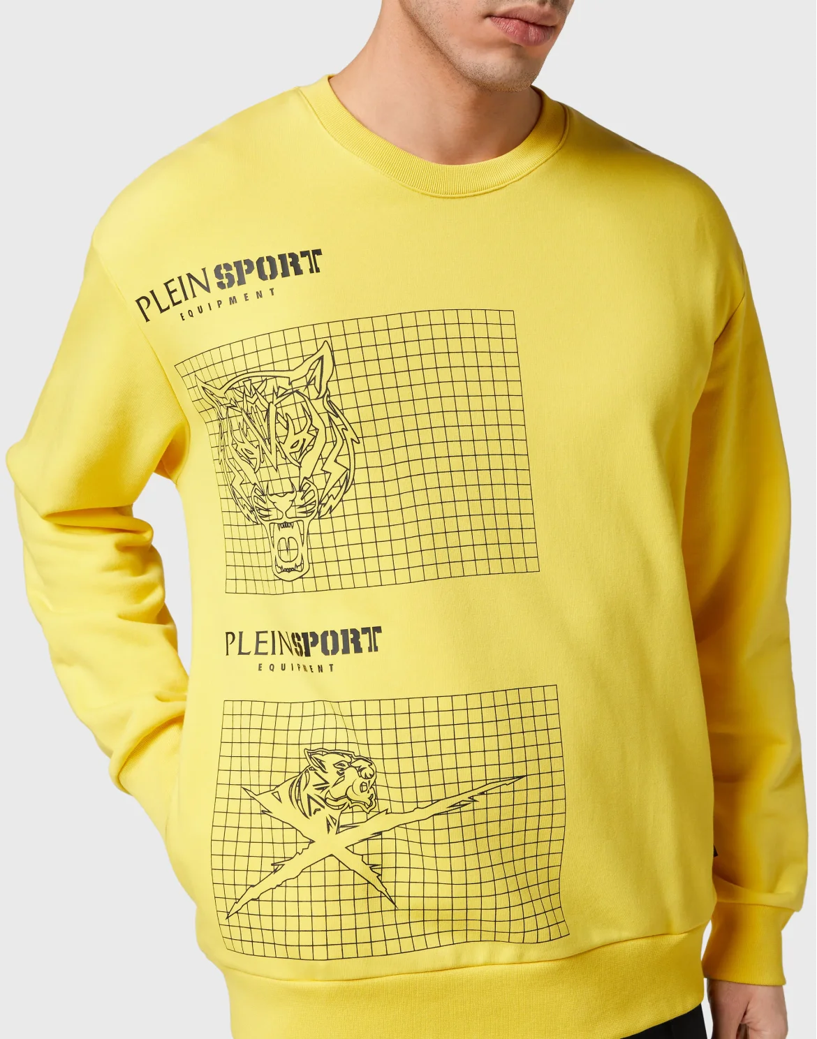 Sweatshirt LS Tiger, цвет: Желтый