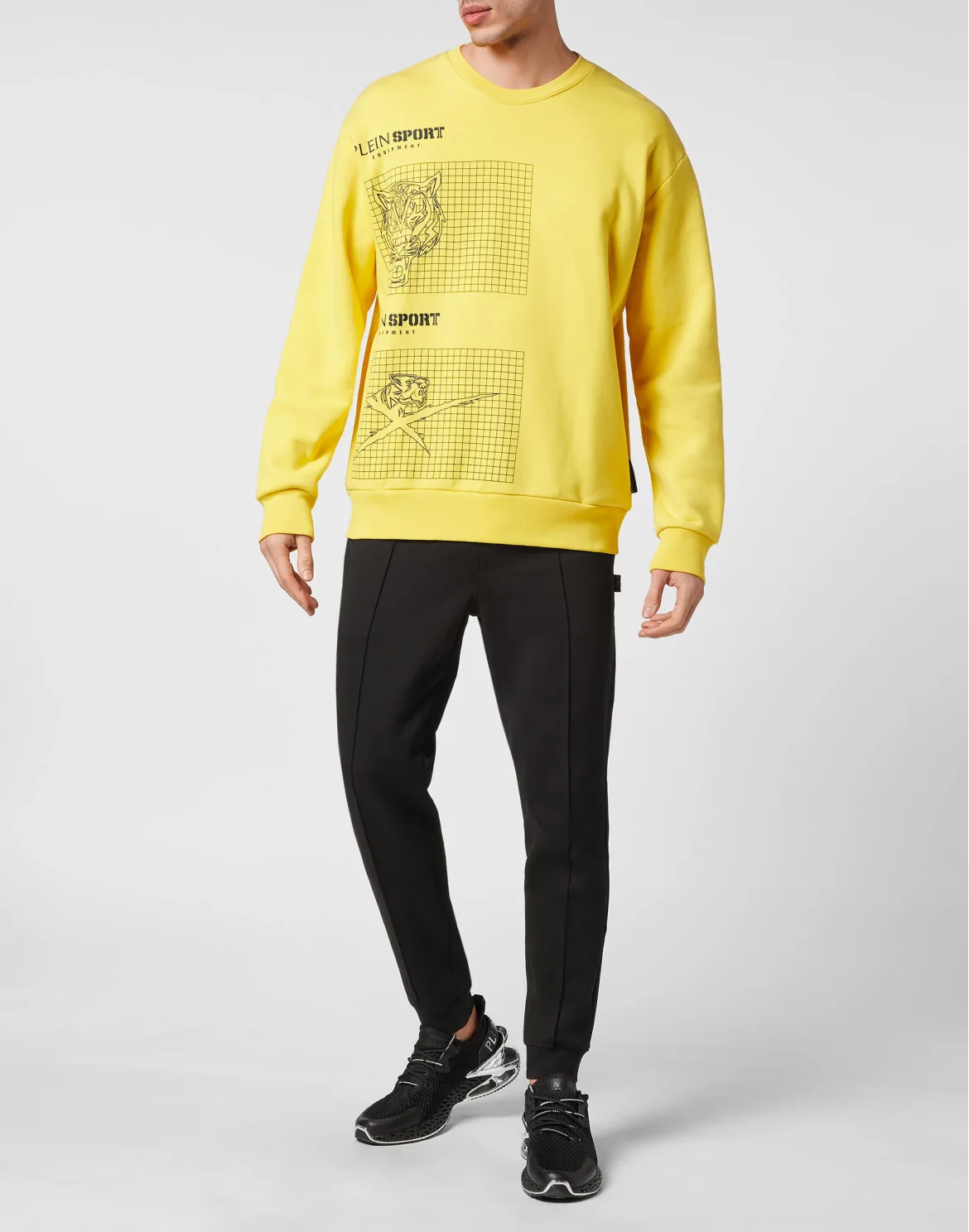 Sweatshirt LS Tiger, цвет: Желтый