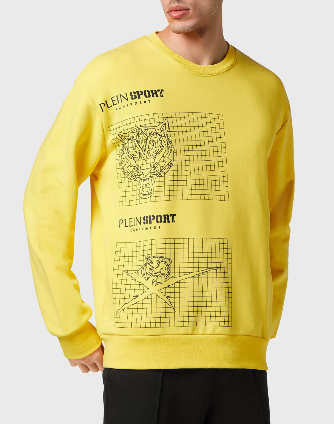 Sweatshirt LS Tiger, цвет: Желтый