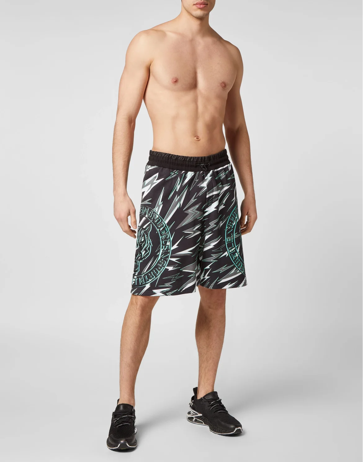 Jogging Shorts Tiger, цвет: Черный