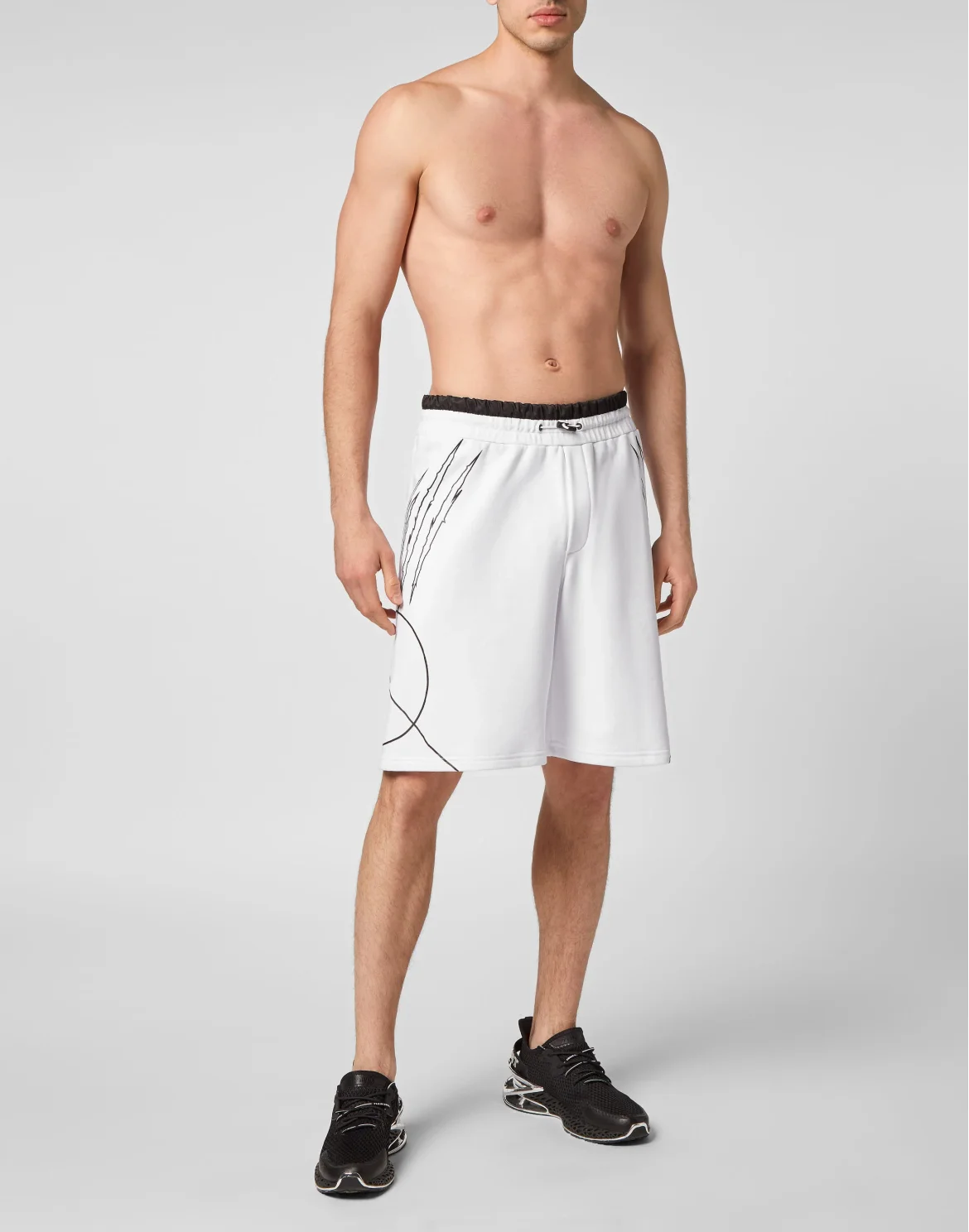 Jogging Shorts Scratch, цвет: Черный