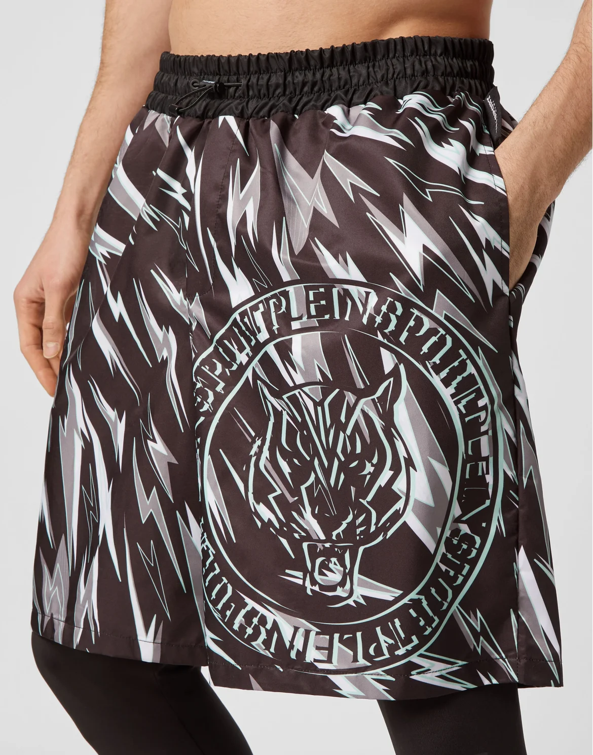 Running Pants Tiger, цвет: Черный