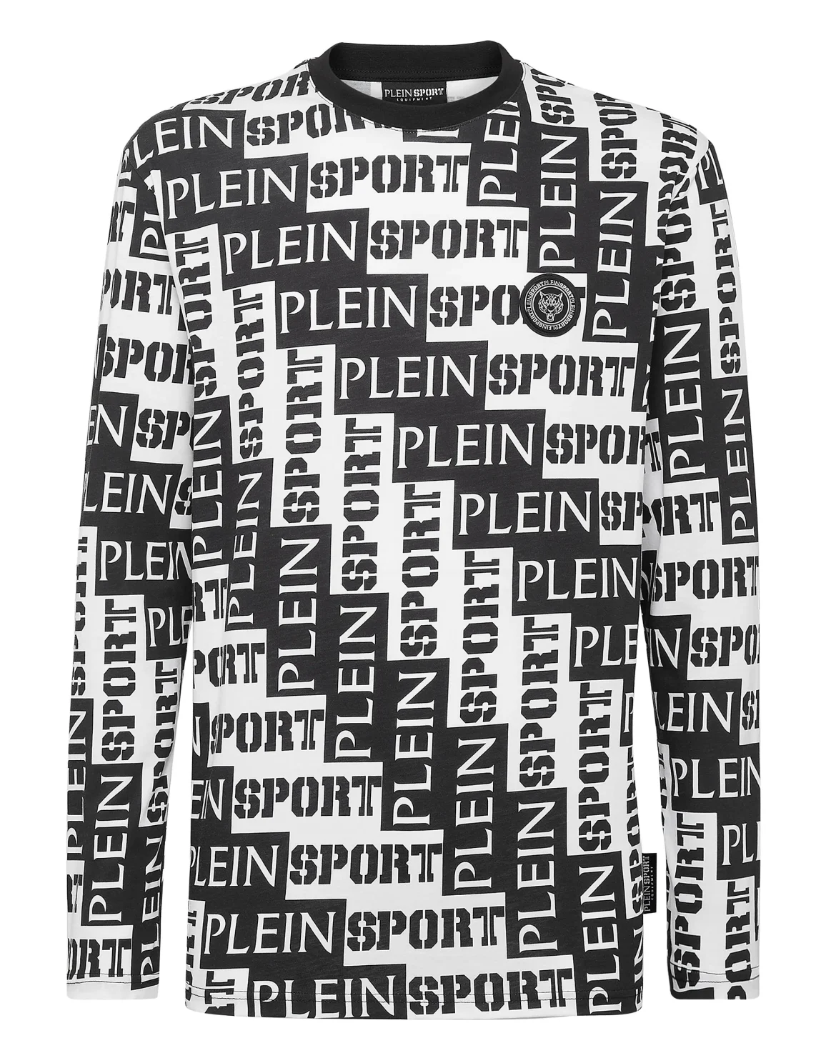 T-shirt Round Neck LS, цвет: Черный