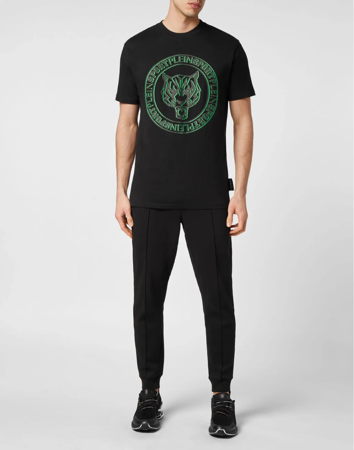 T-shirt Round Neck SS Tiger, цвет: Зеленый