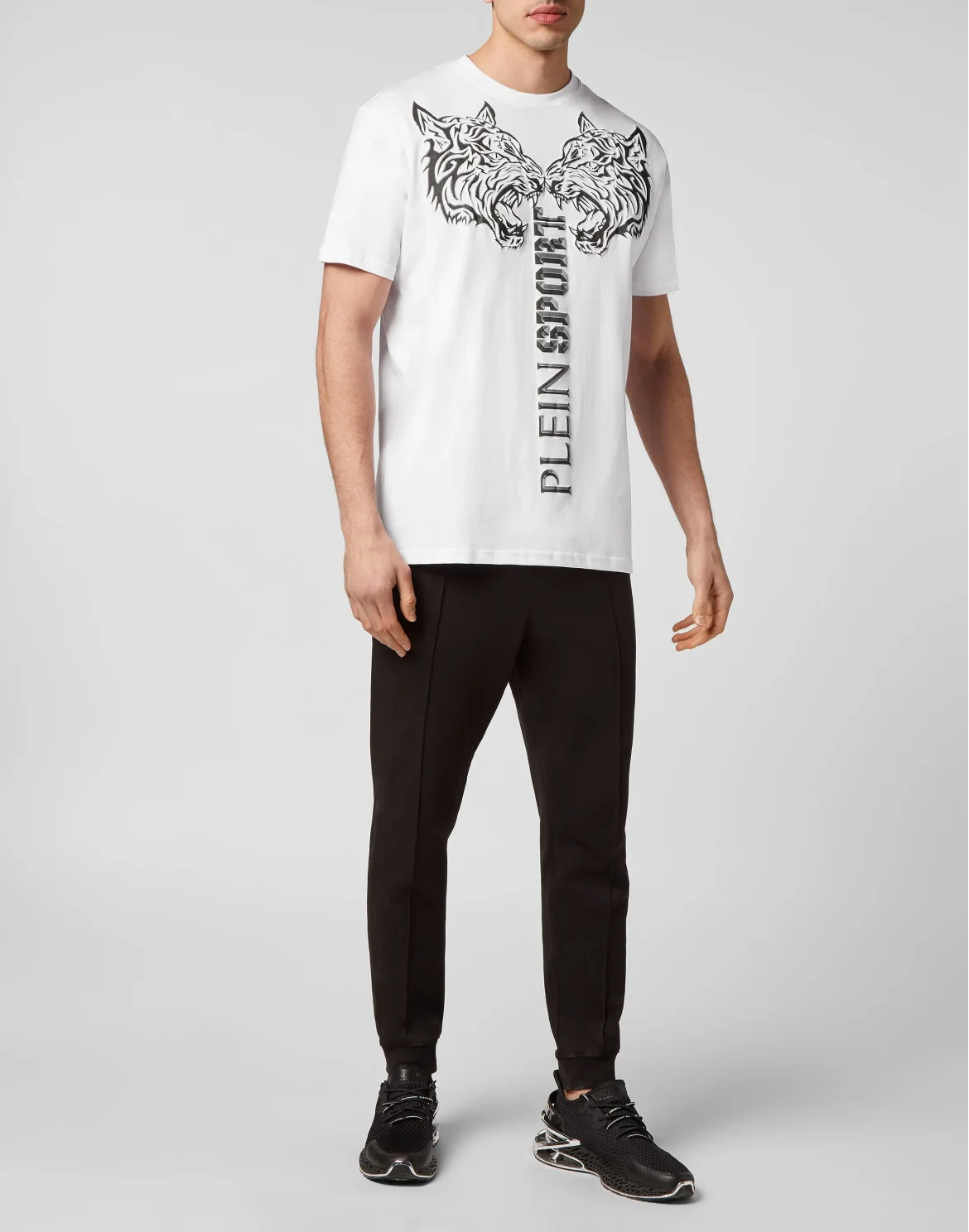 T-shirt Round Neck SS Tiger, цвет: Черный