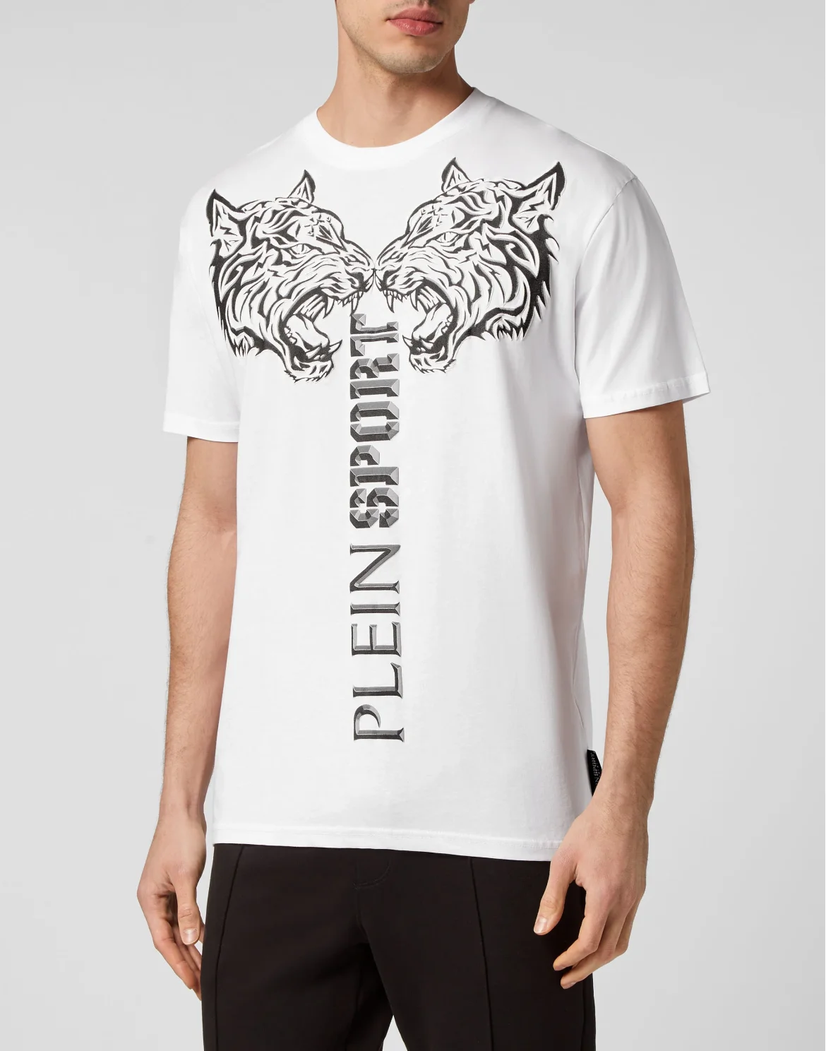 T-shirt Round Neck SS Tiger, цвет: Черный