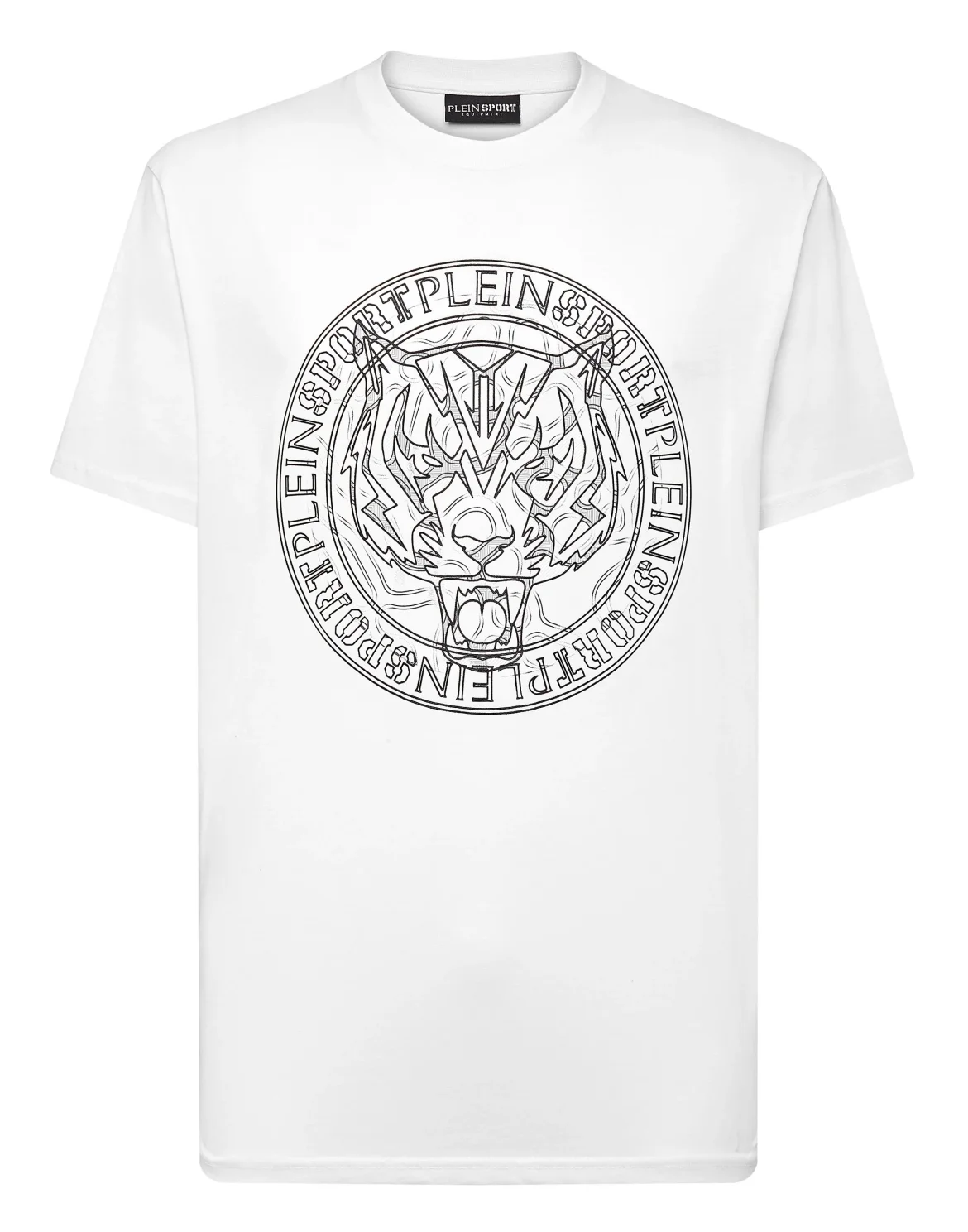 T-shirt Round Neck SS Tiger, цвет: Черный