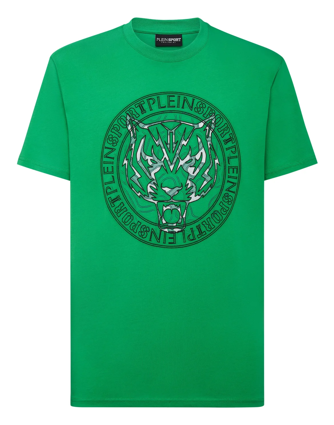 T-shirt Round Neck SS Tiger, цвет: Зеленый