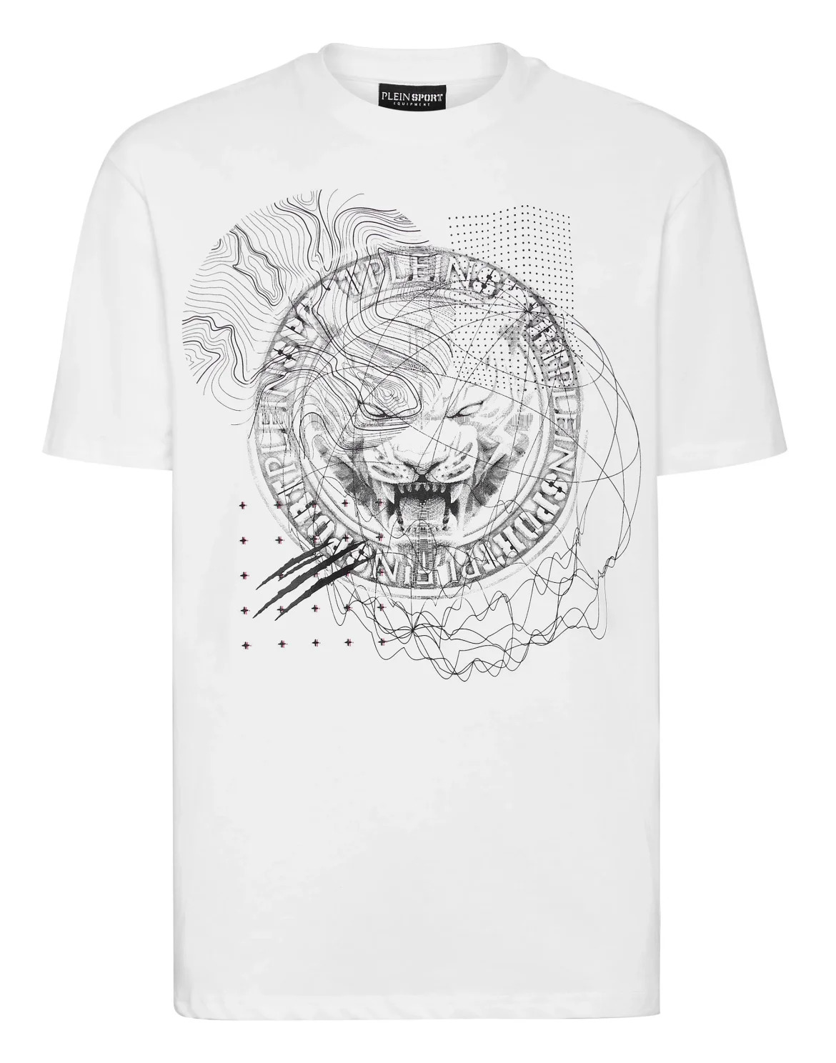 T-shirt Round Neck SS Tiger, цвет: Черный