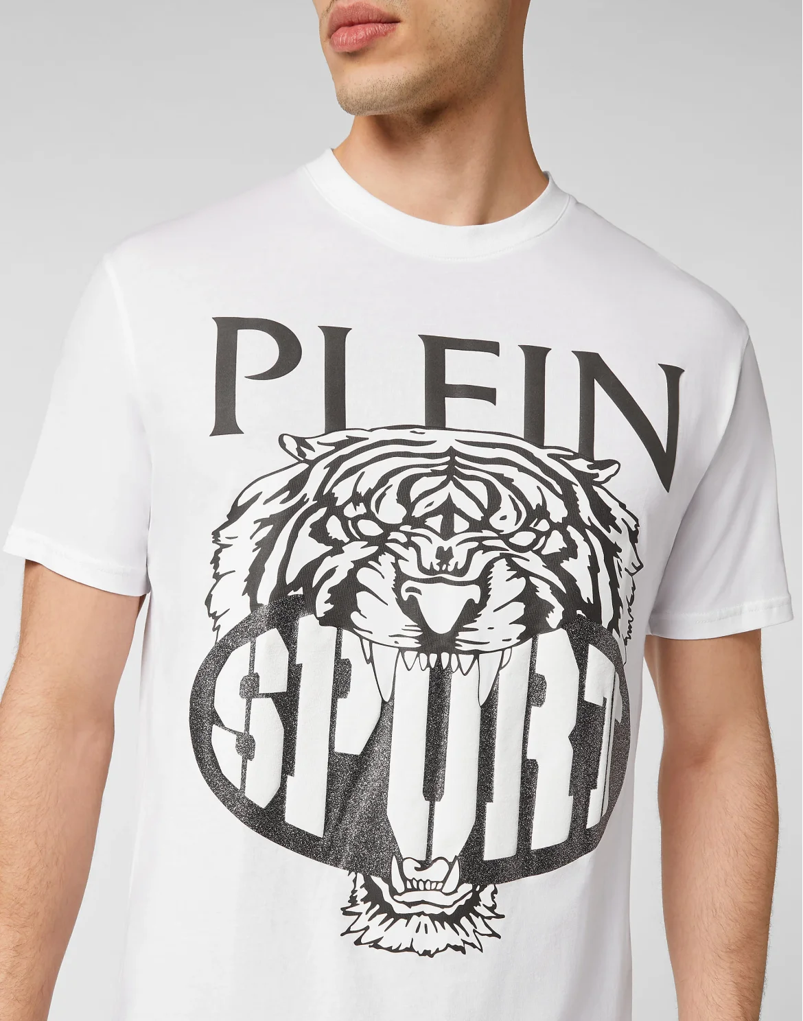 T-shirt Round Neck SS Tiger, цвет: Черный