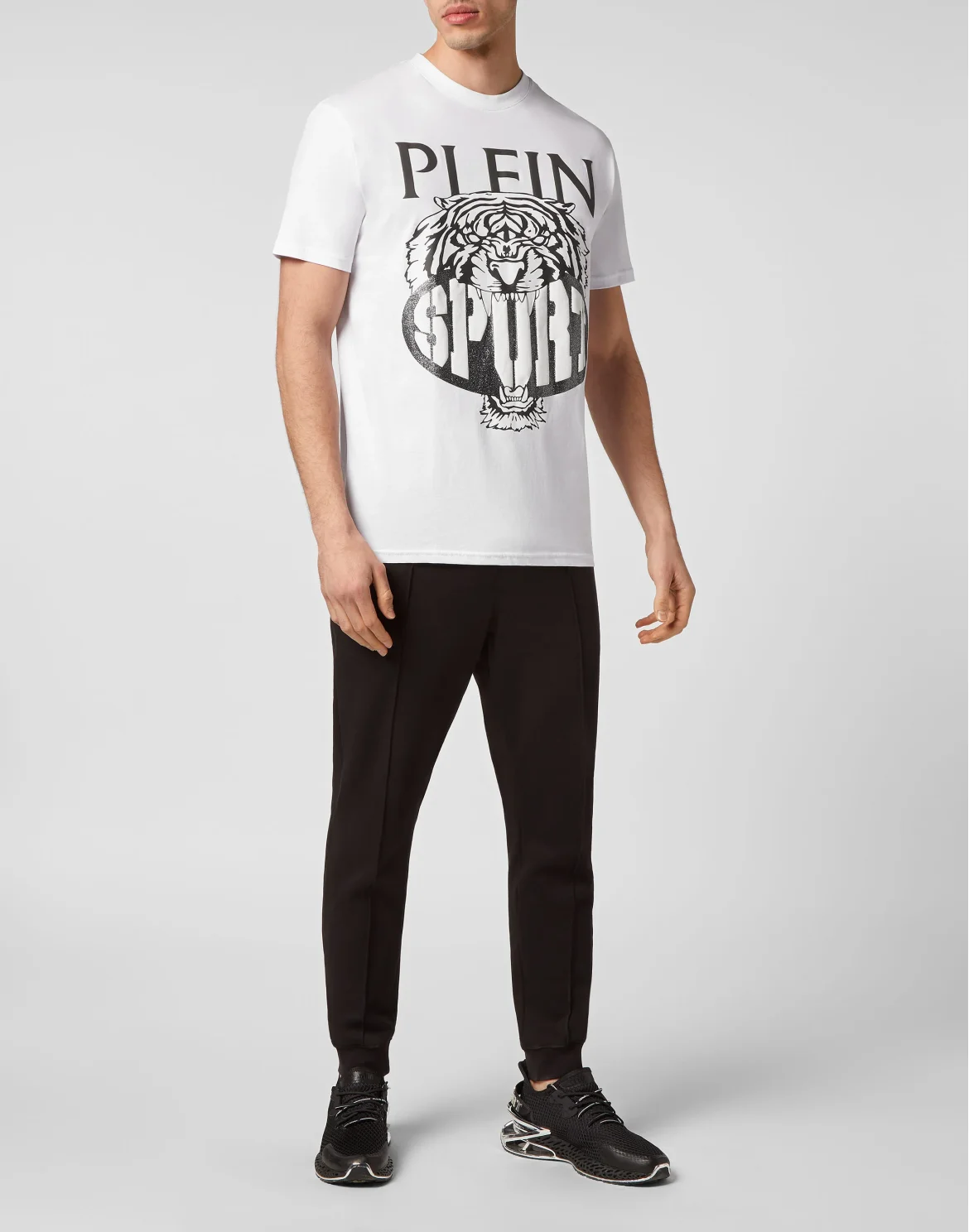T-shirt Round Neck SS Tiger, цвет: Черный
