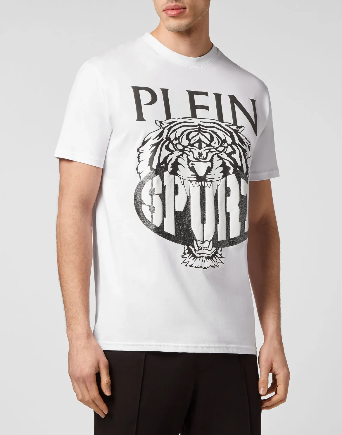 T-shirt Round Neck SS Tiger, цвет: Черный