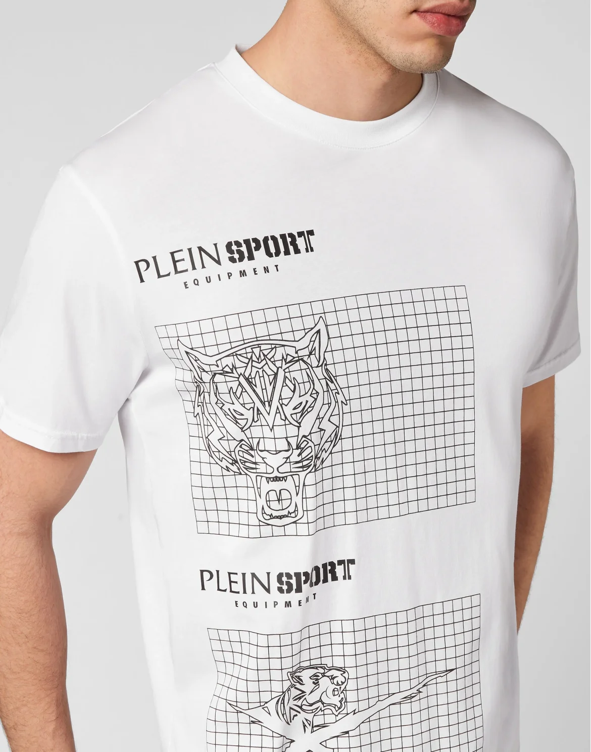 T-shirt Round Neck SS Tiger, цвет: Черный