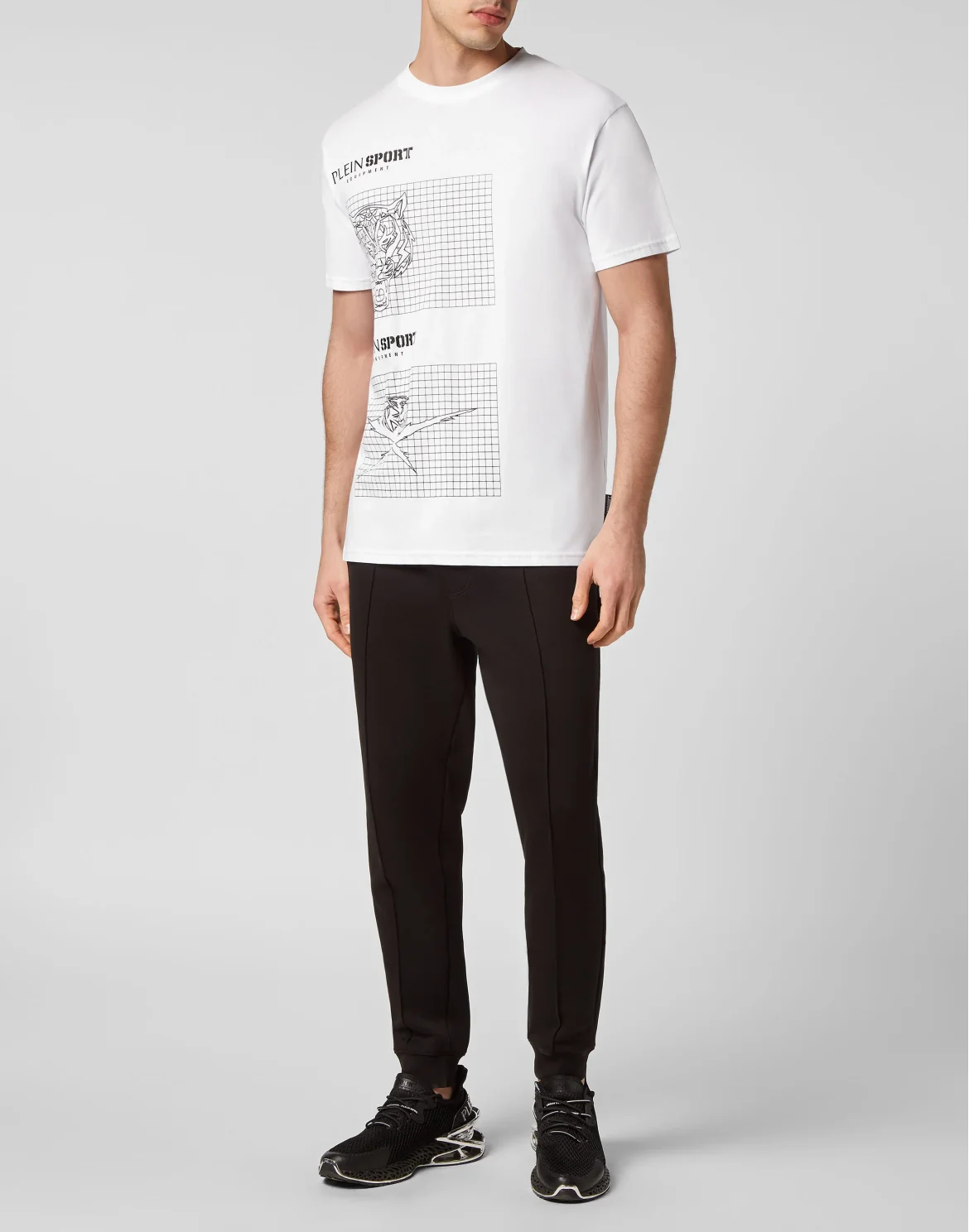 T-shirt Round Neck SS Tiger, цвет: Черный