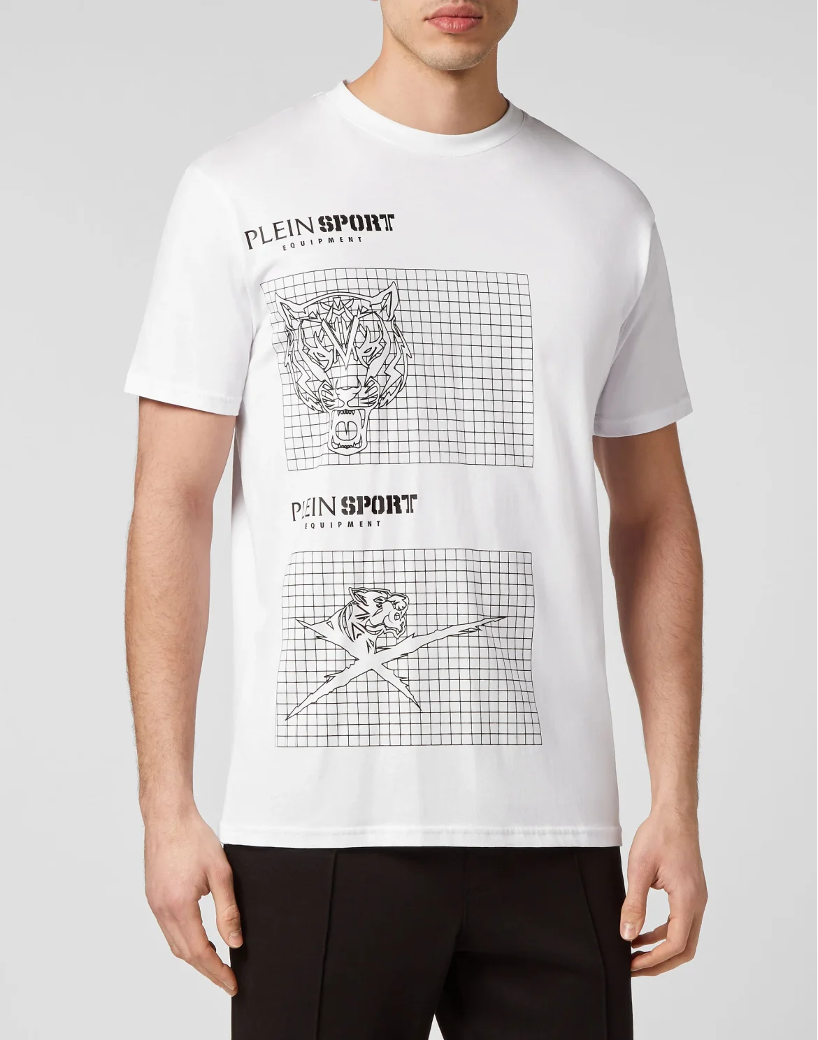 T-shirt Round Neck SS Tiger, цвет: Черный