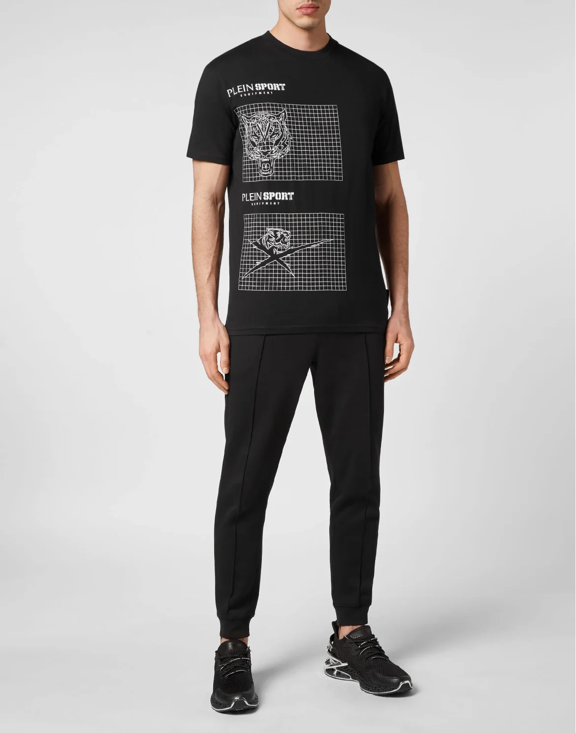 T-shirt Round Neck SS Tiger, цвет: Черный