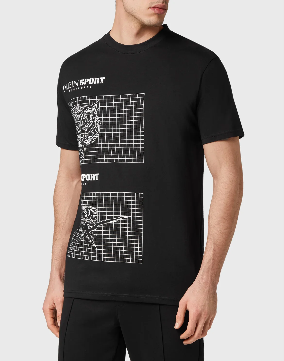 T-shirt Round Neck SS Tiger, цвет: Черный