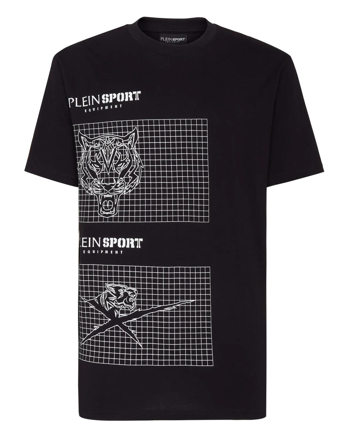 T-shirt Round Neck SS Tiger, цвет: Черный