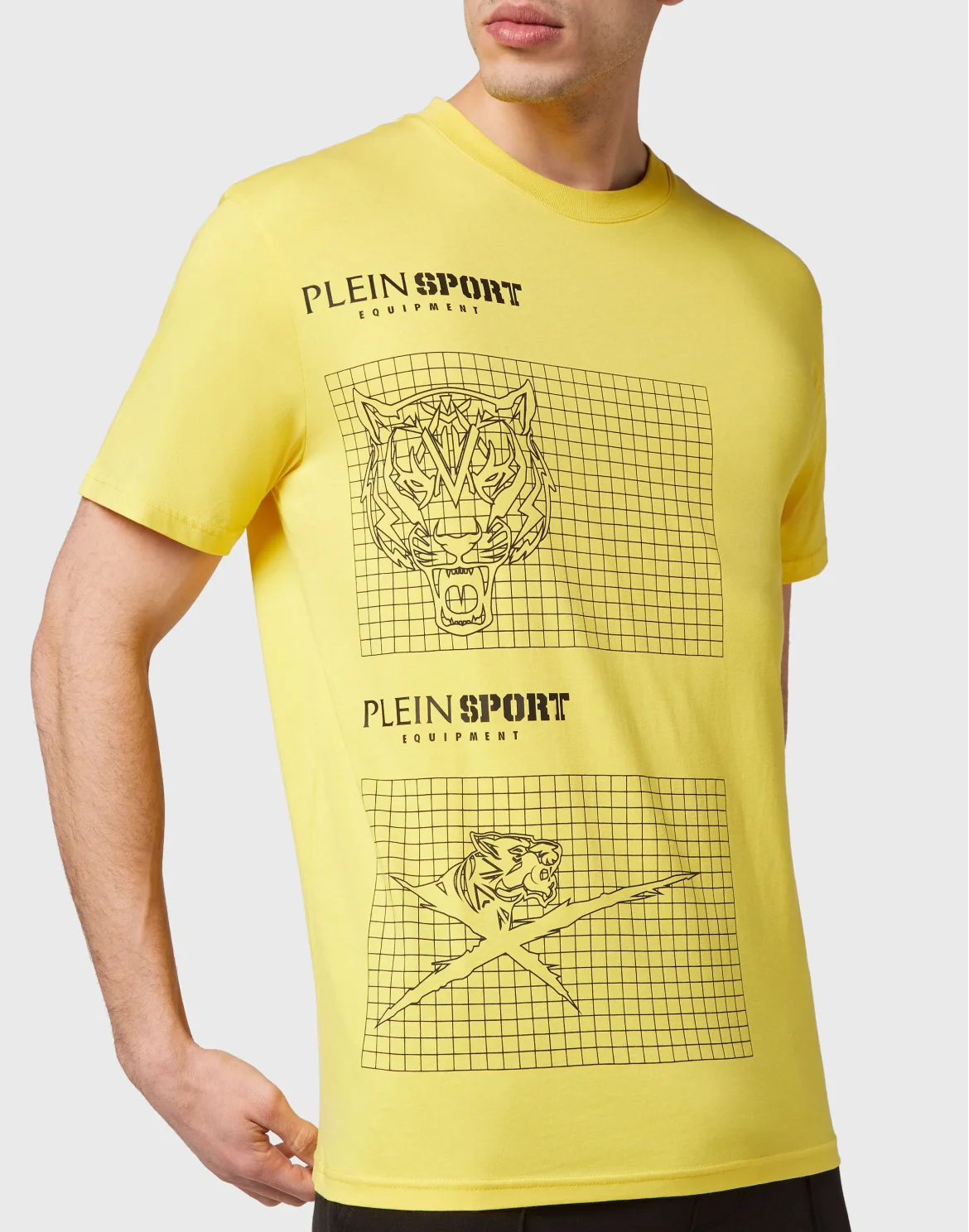 T-shirt Round Neck SS Tiger, цвет: Желтый