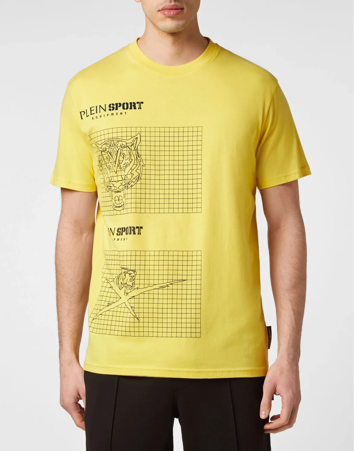 T-shirt Round Neck SS Tiger, цвет: Желтый