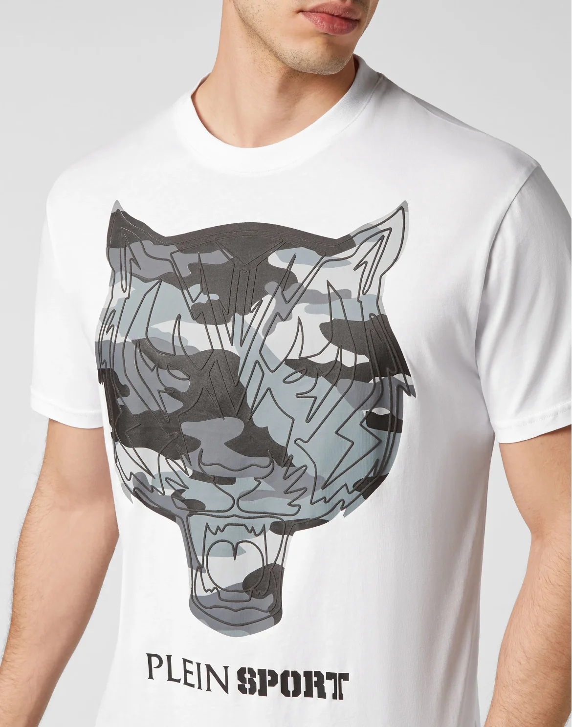 T-shirt Round Neck SS Tiger, цвет: Черный