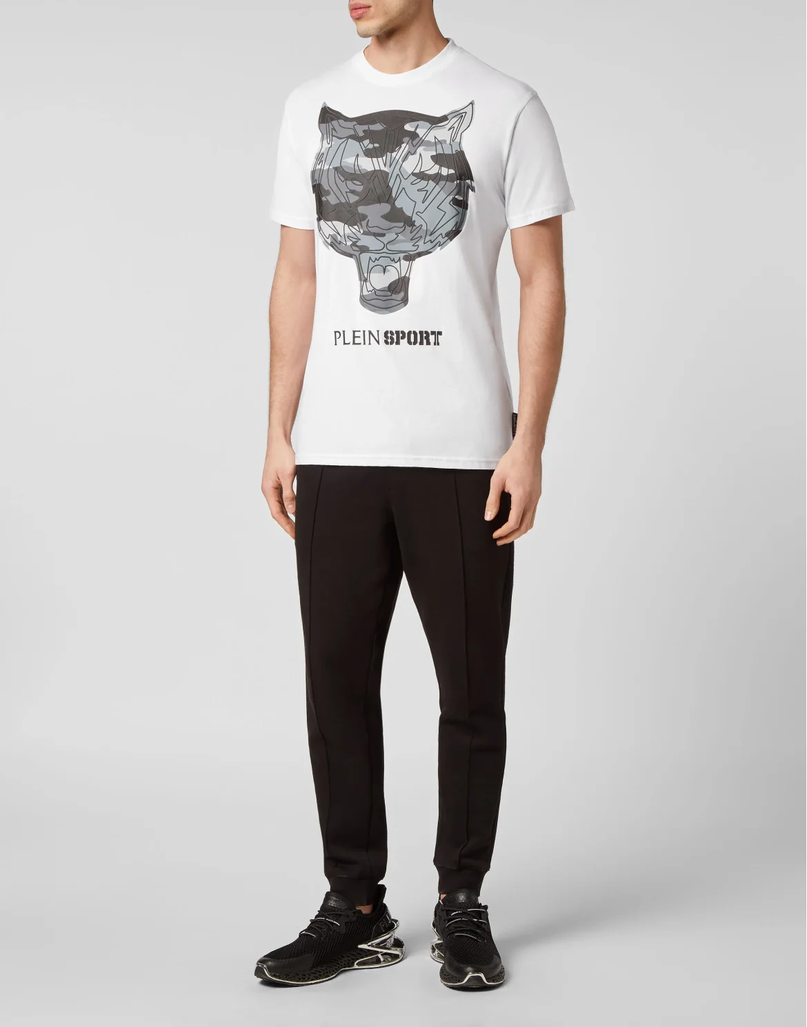 T-shirt Round Neck SS Tiger, цвет: Черный