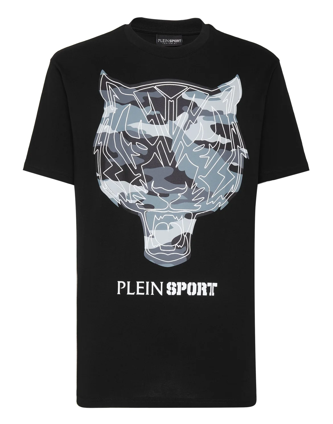 T-shirt Round Neck SS Tiger, цвет: Черный