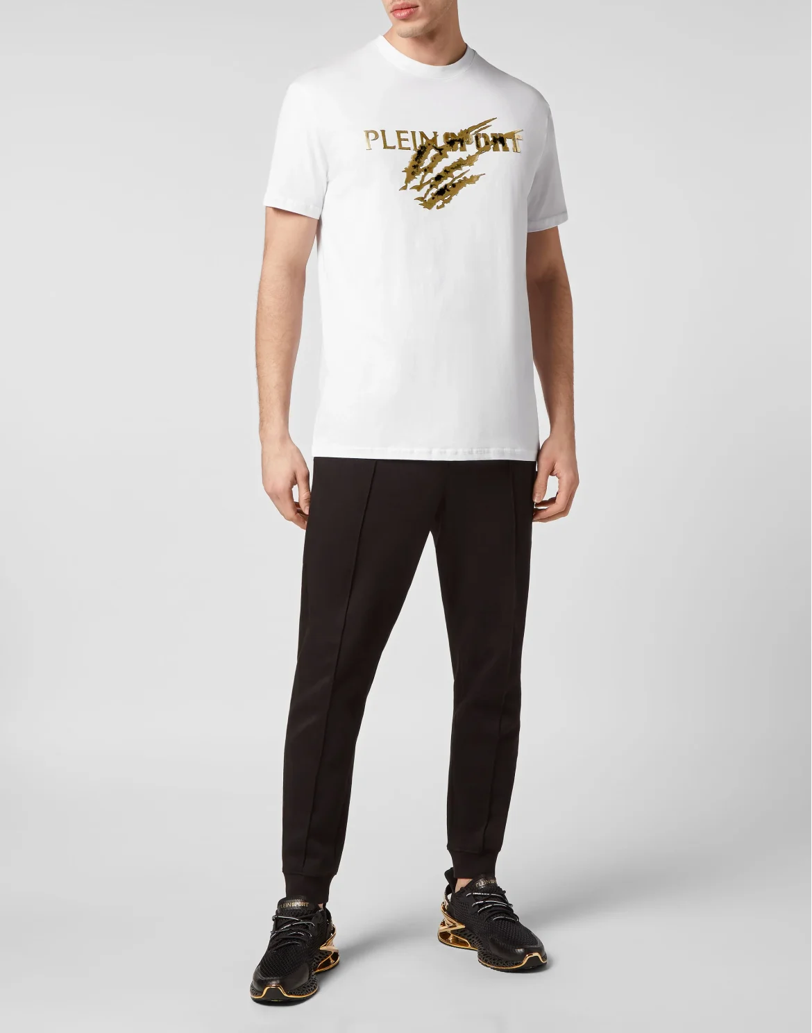 T-shirt Round Neck SS Scratch, цвет: Белый