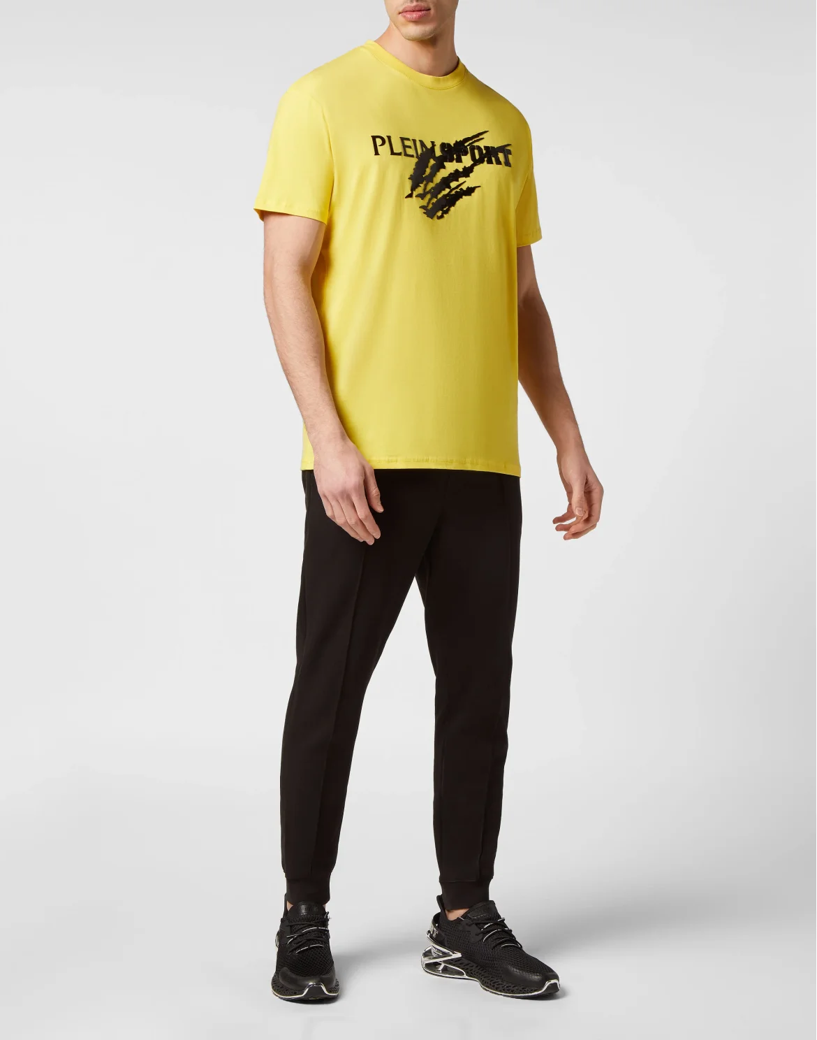 T-shirt Round Neck SS Scratch, цвет: Желтый
