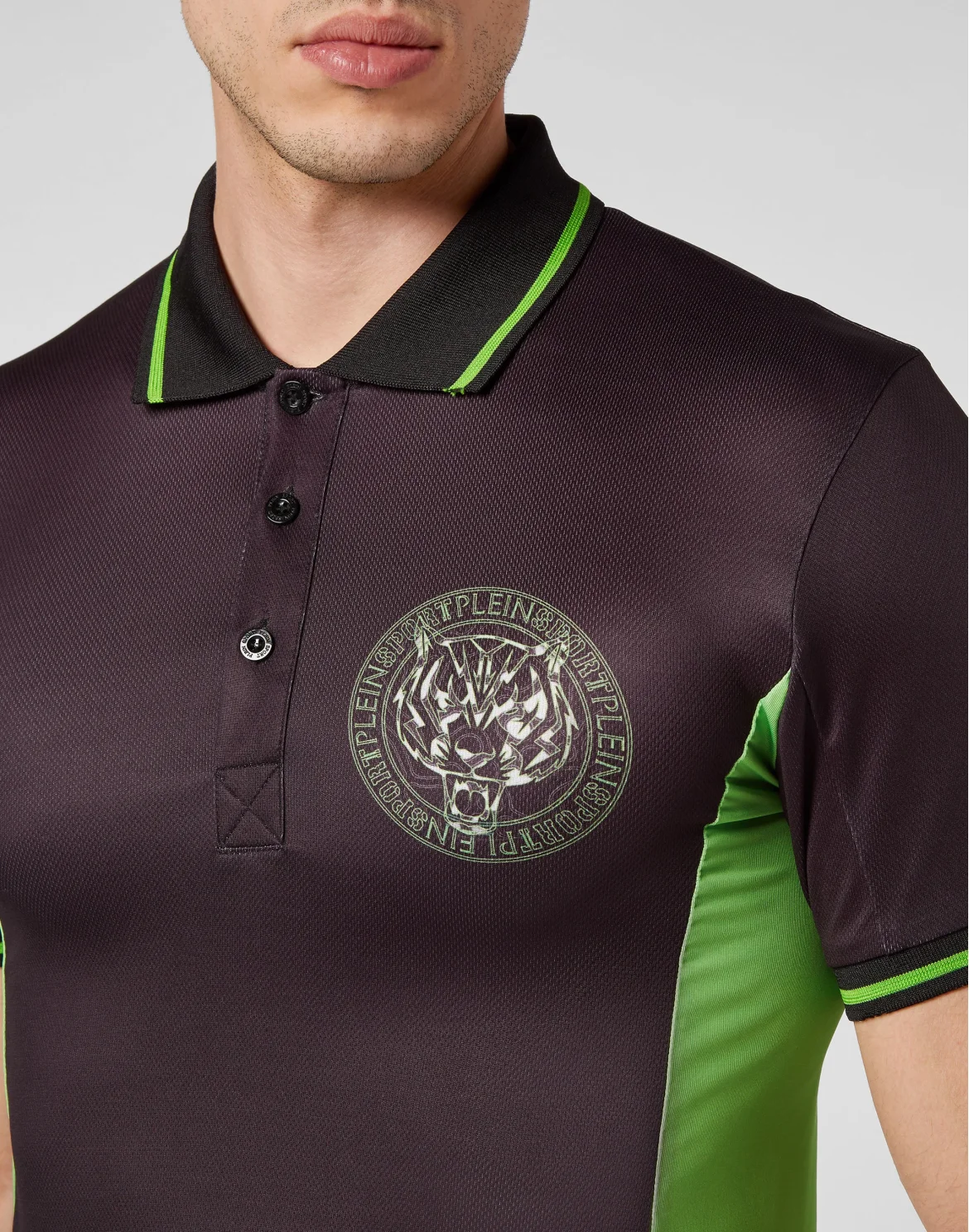 Polo shirt SS Tiger, цвет: Зеленый
