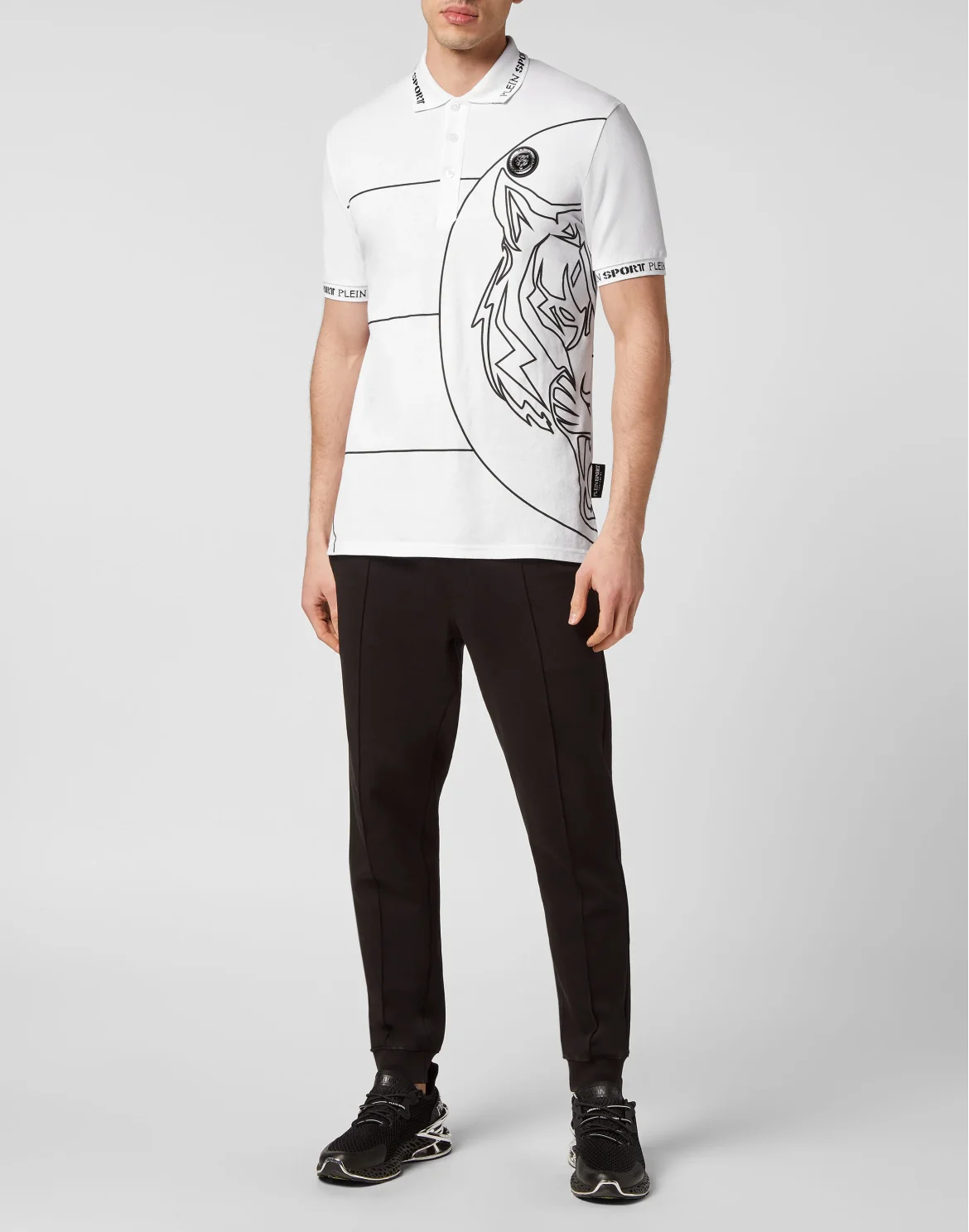 Polo shirt SS Tiger, цвет: Черный