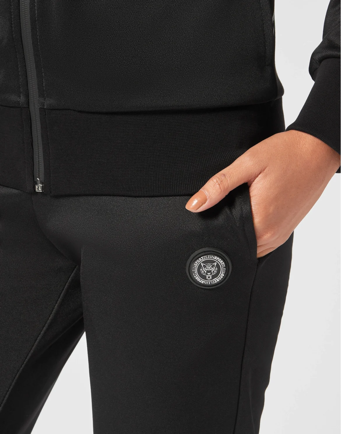 Jogging Tracksuit: Top/Trousers, цвет: Черный
