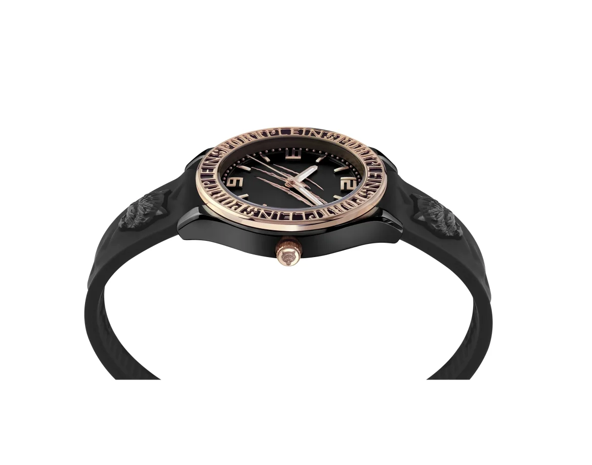 STAINLESS STEEL watch, цвет: Черный
