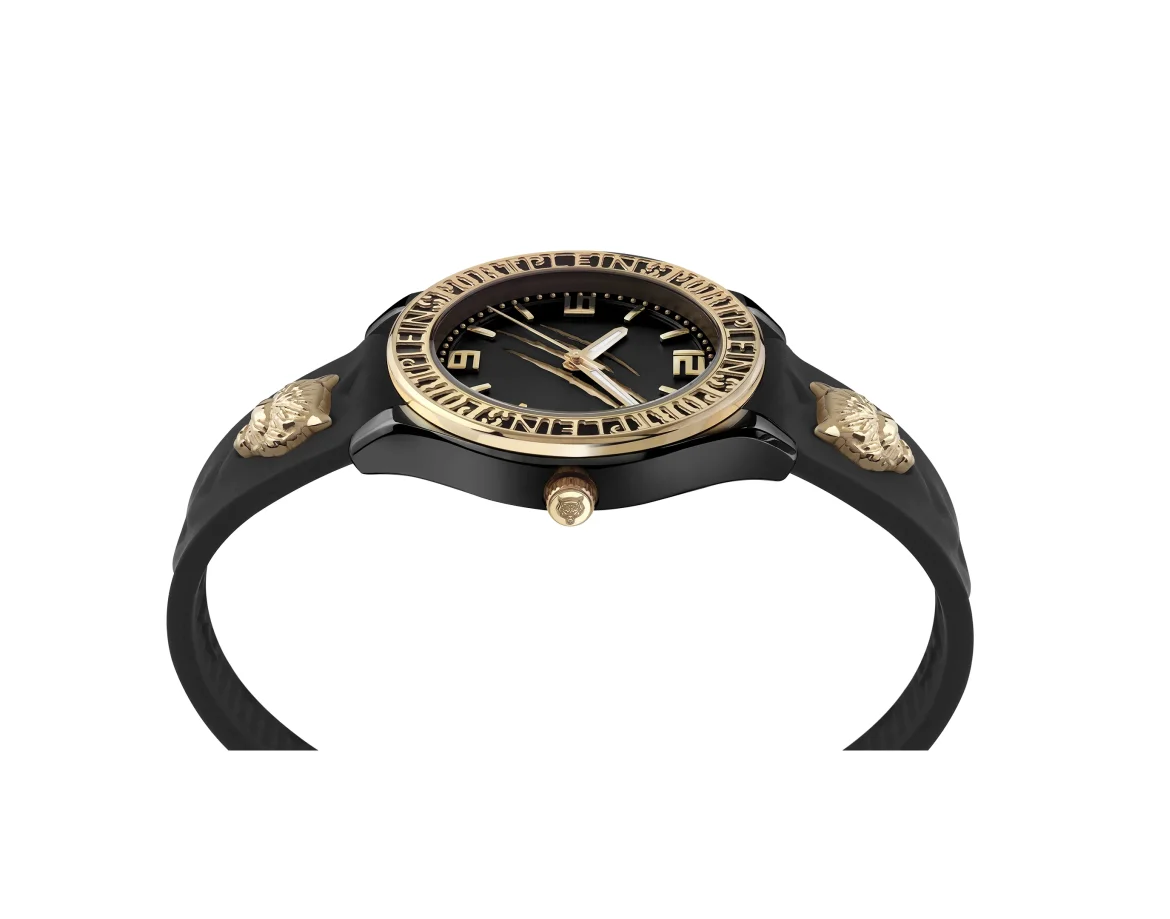 STAINLESS STEEL watch, цвет: Черный
