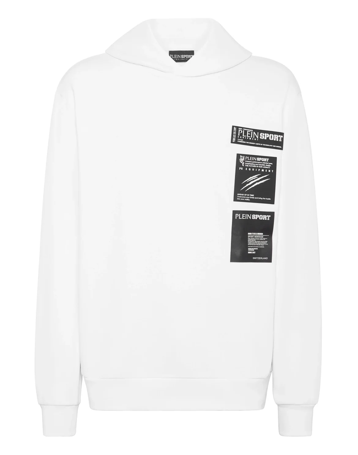 Hoodie sweatshirt Scratch, цвет: Белый