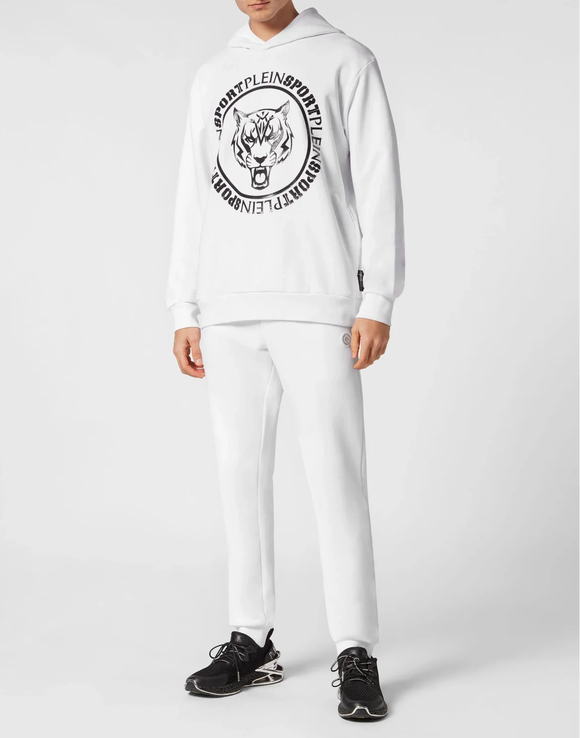 Hoodie sweatshirt Carbon Tiger, цвет: Черный