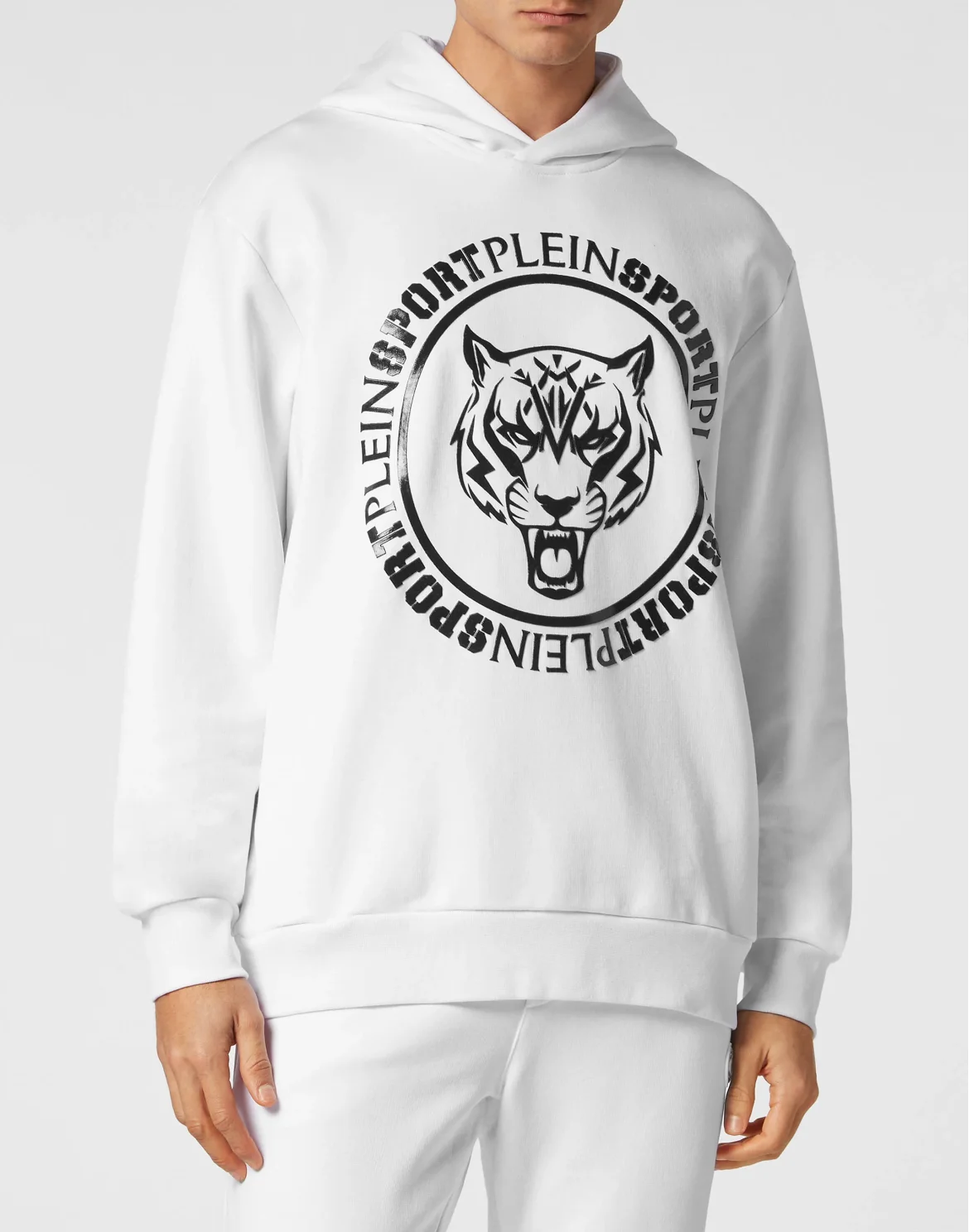 Hoodie sweatshirt Carbon Tiger, цвет: Черный