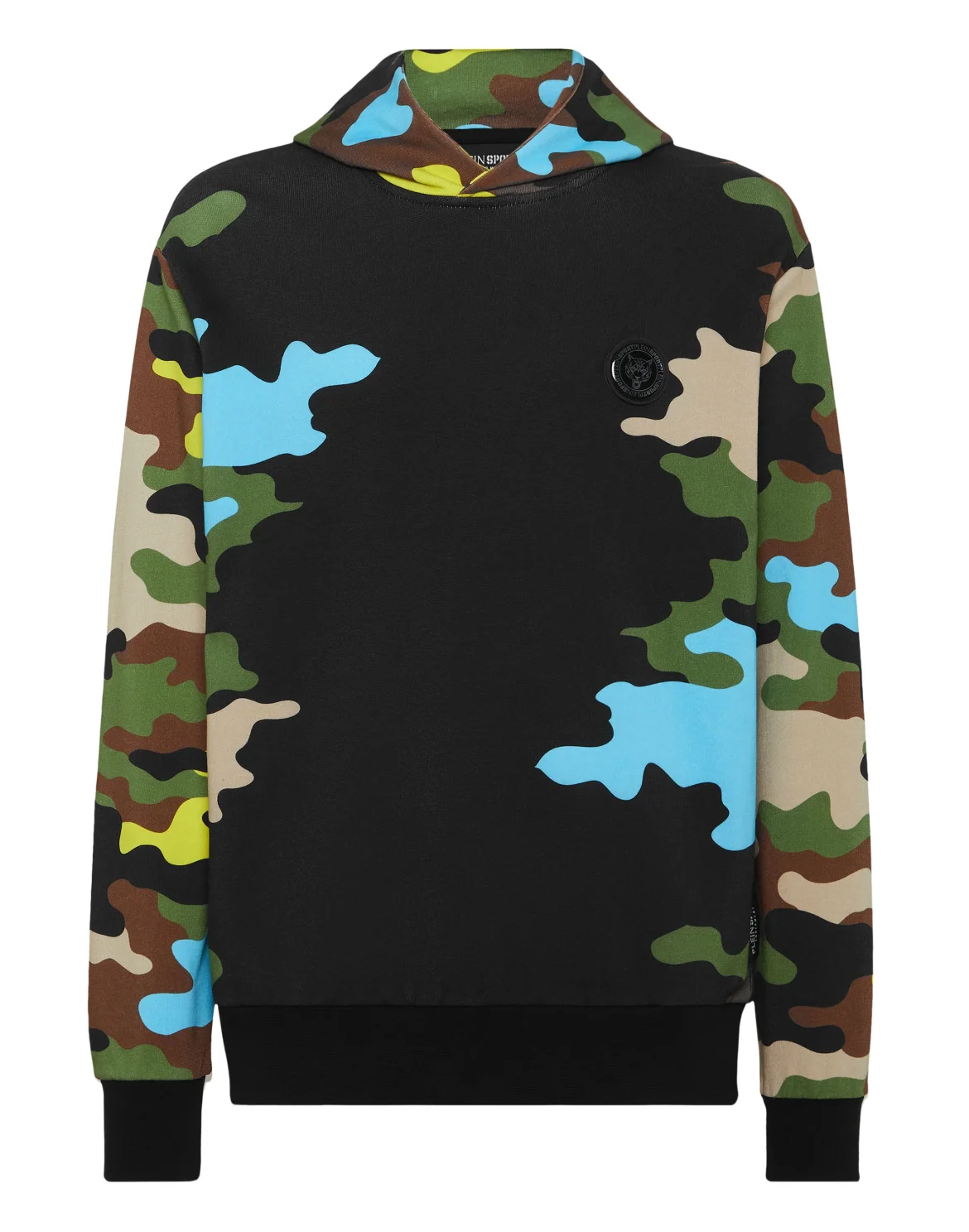 Hoodie sweatshirt Camouflage, цвет: Черный
