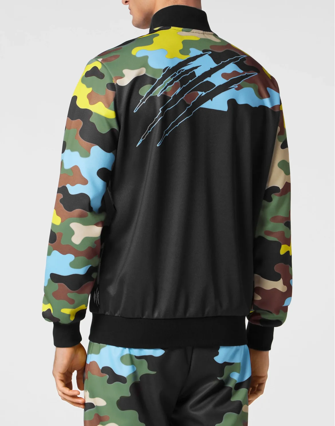 Jogging Jacket Camouflage, цвет: Черный