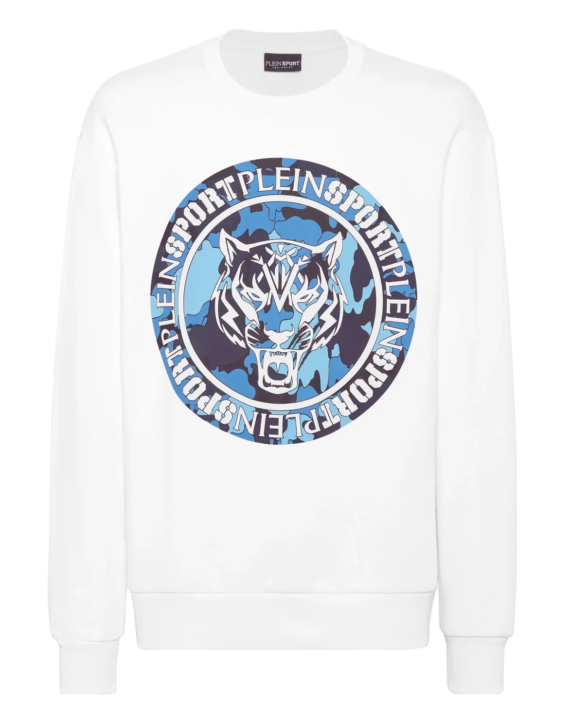 Sweatshirt LS Carbon Tiger, цвет: Белый