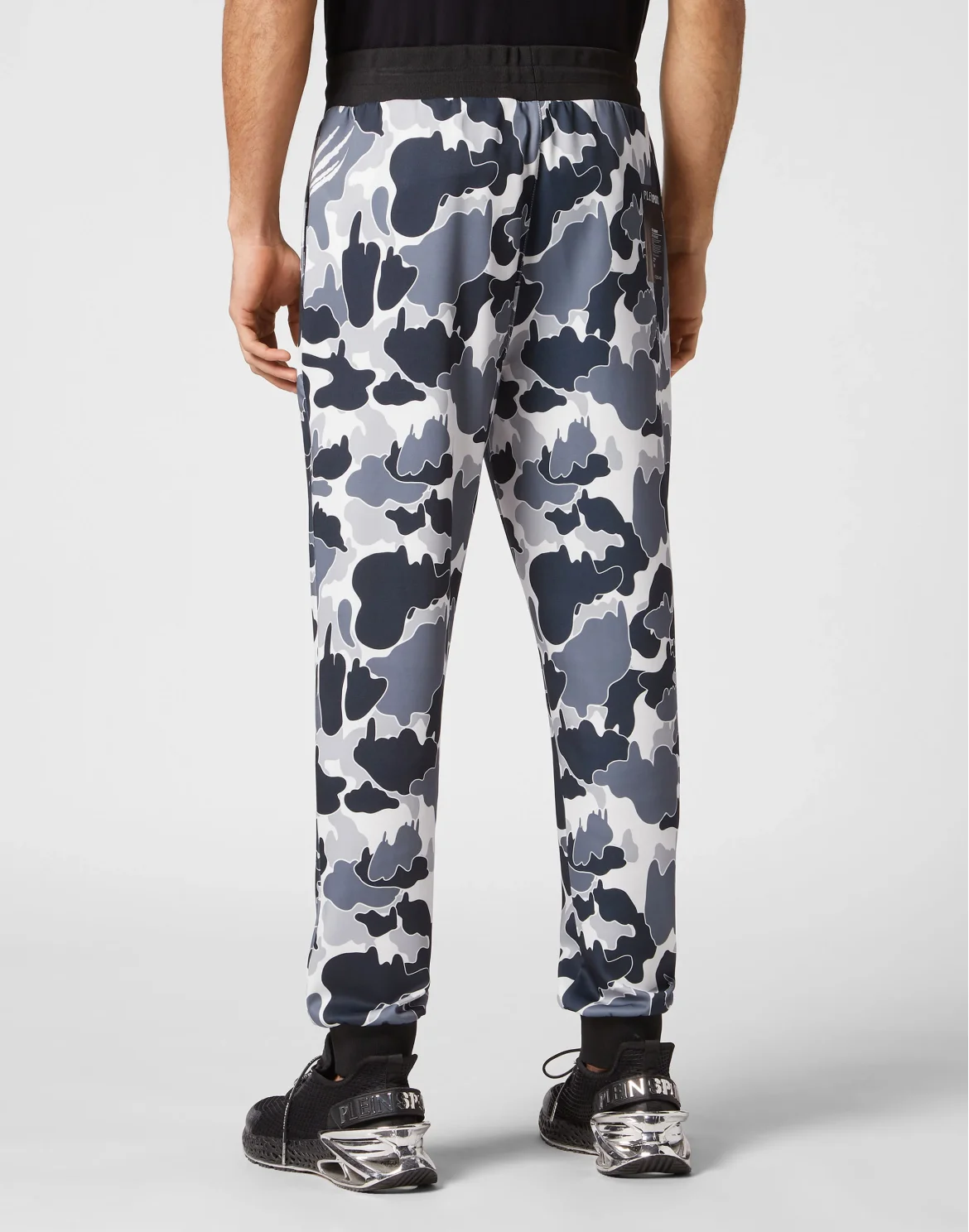 Jogging Trousers Camouflage, цвет: Черный
