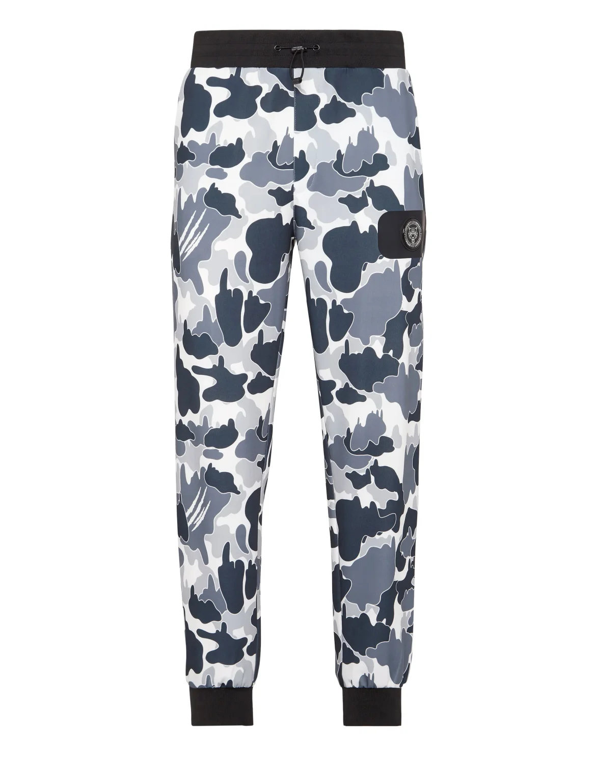 Jogging Trousers Camouflage, цвет: Черный